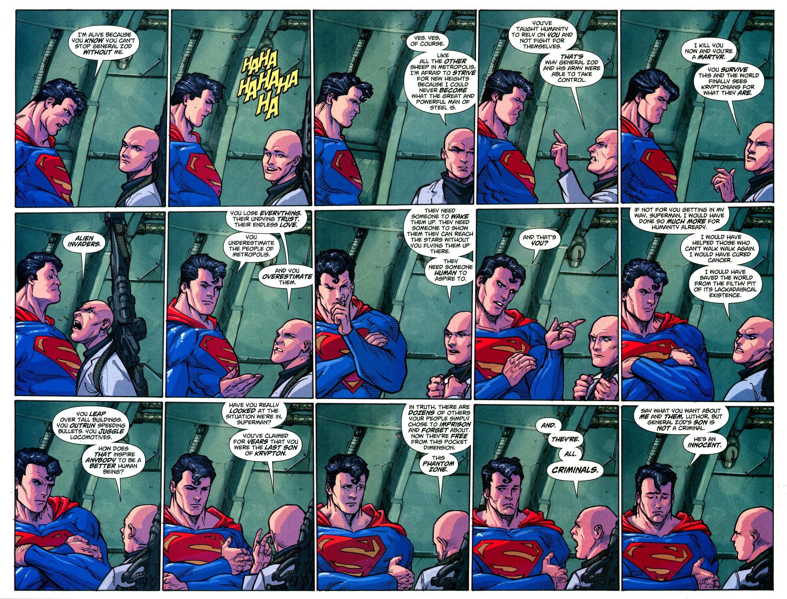 Lex Luthor odia Superman