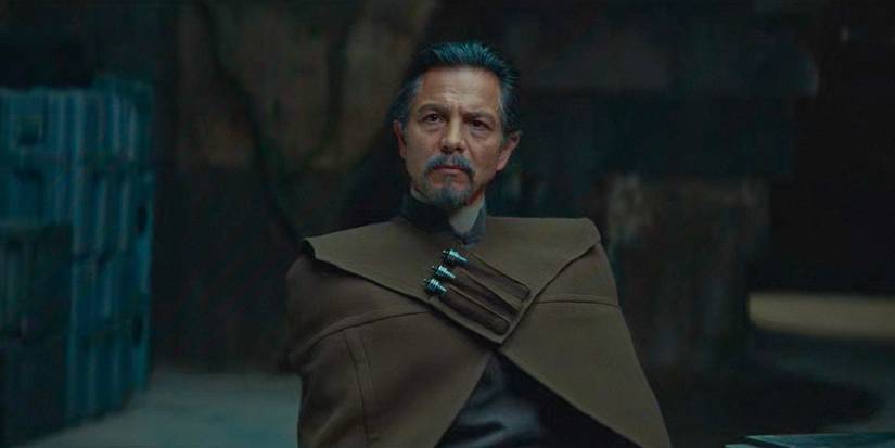 Bail Organa (Benjamin Bratt) listening attentively in Andor Season 2 Ep 12