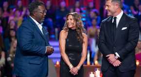 Bachelor In Paradise Leslie Fhima and Gary Levingston interviewed by jesse palmer on final rose
