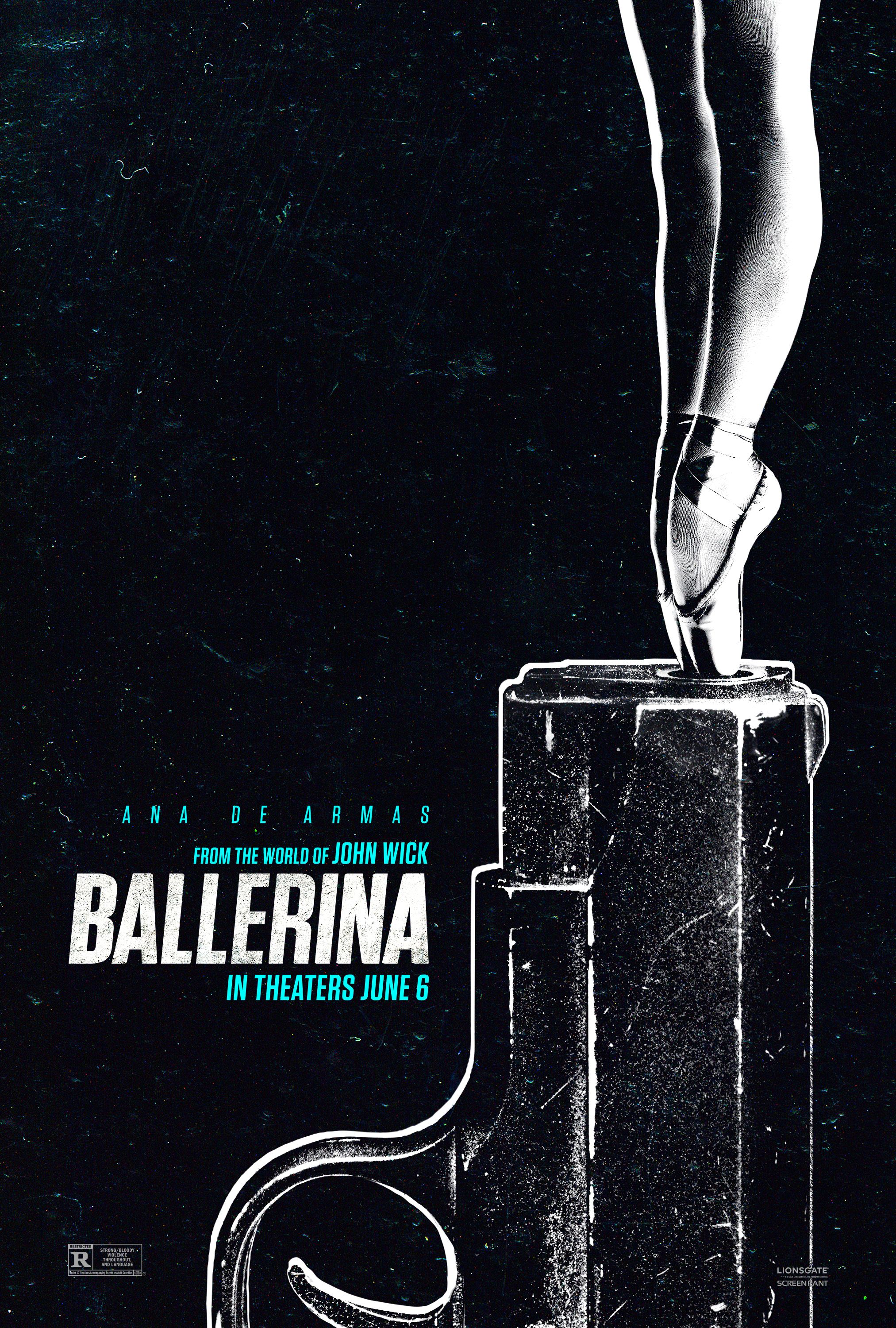 Ballerina John Wick Poster ScreenRant Exclusive Cover Art