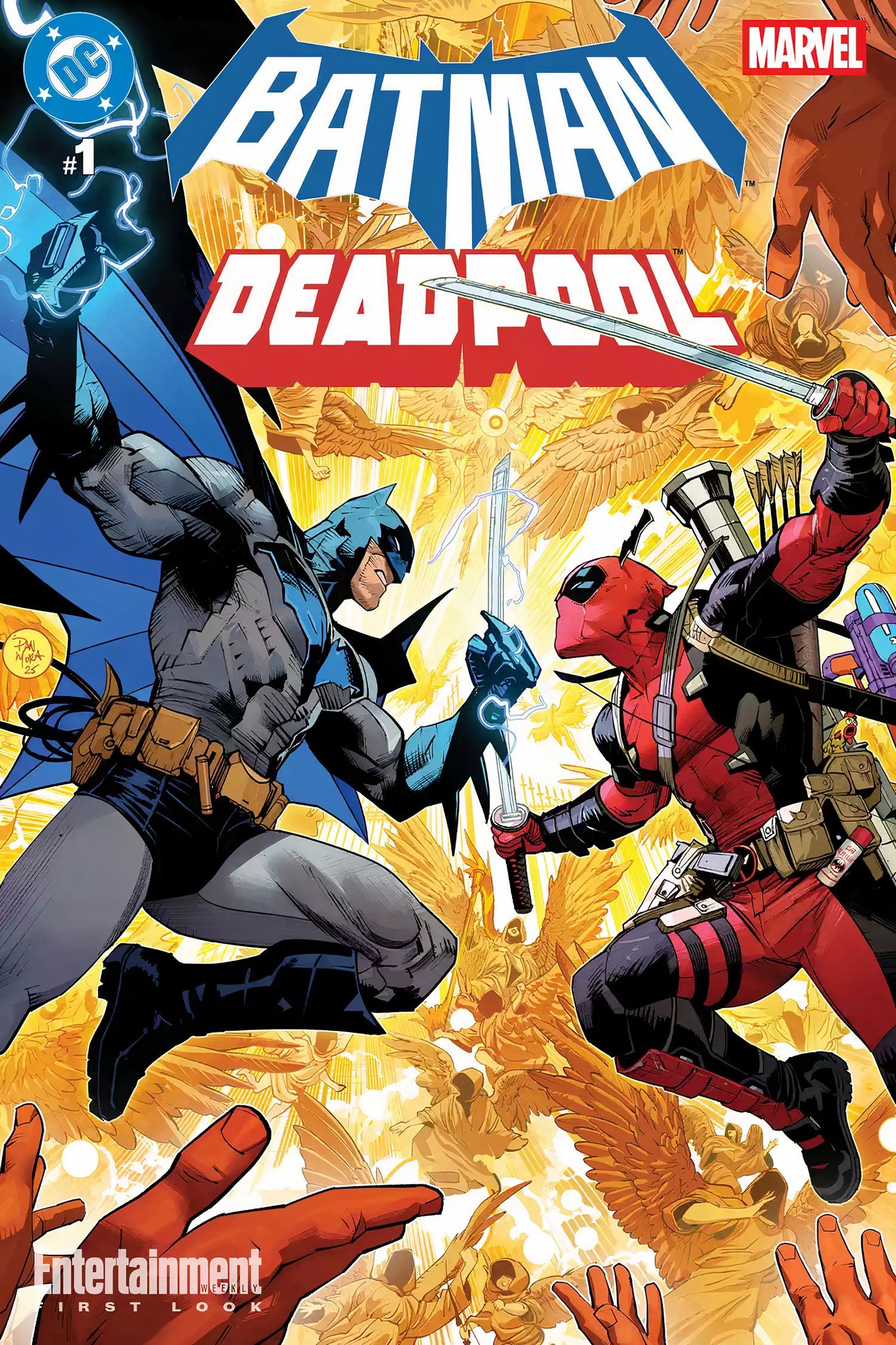 Copertina di Batman/Deadpool