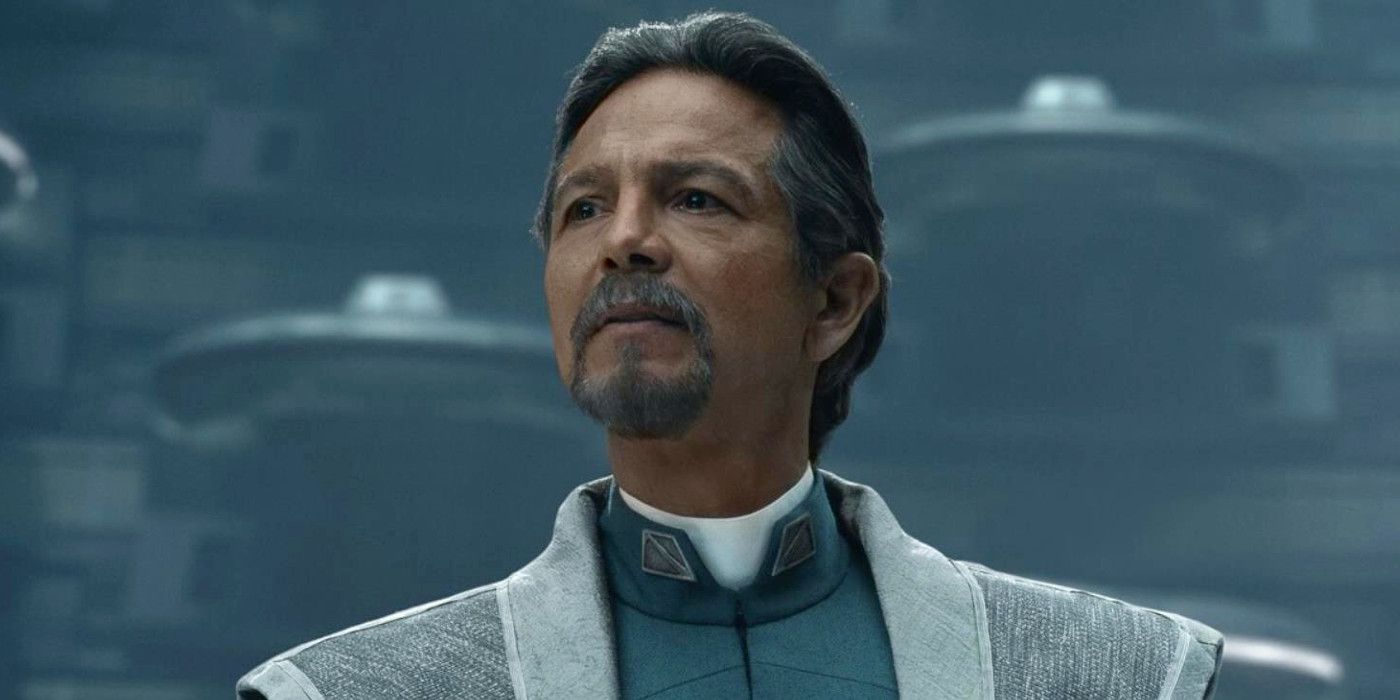 Bejamin Bratt as Bail Organa in Andor season 2 episode 9