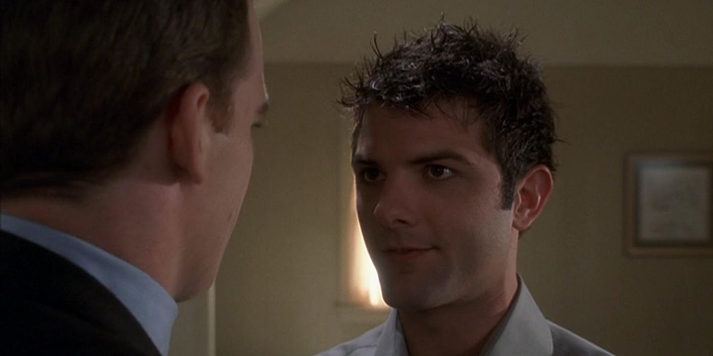 Ben Cooper (Adam Scott) smiling in Six Feet Under.