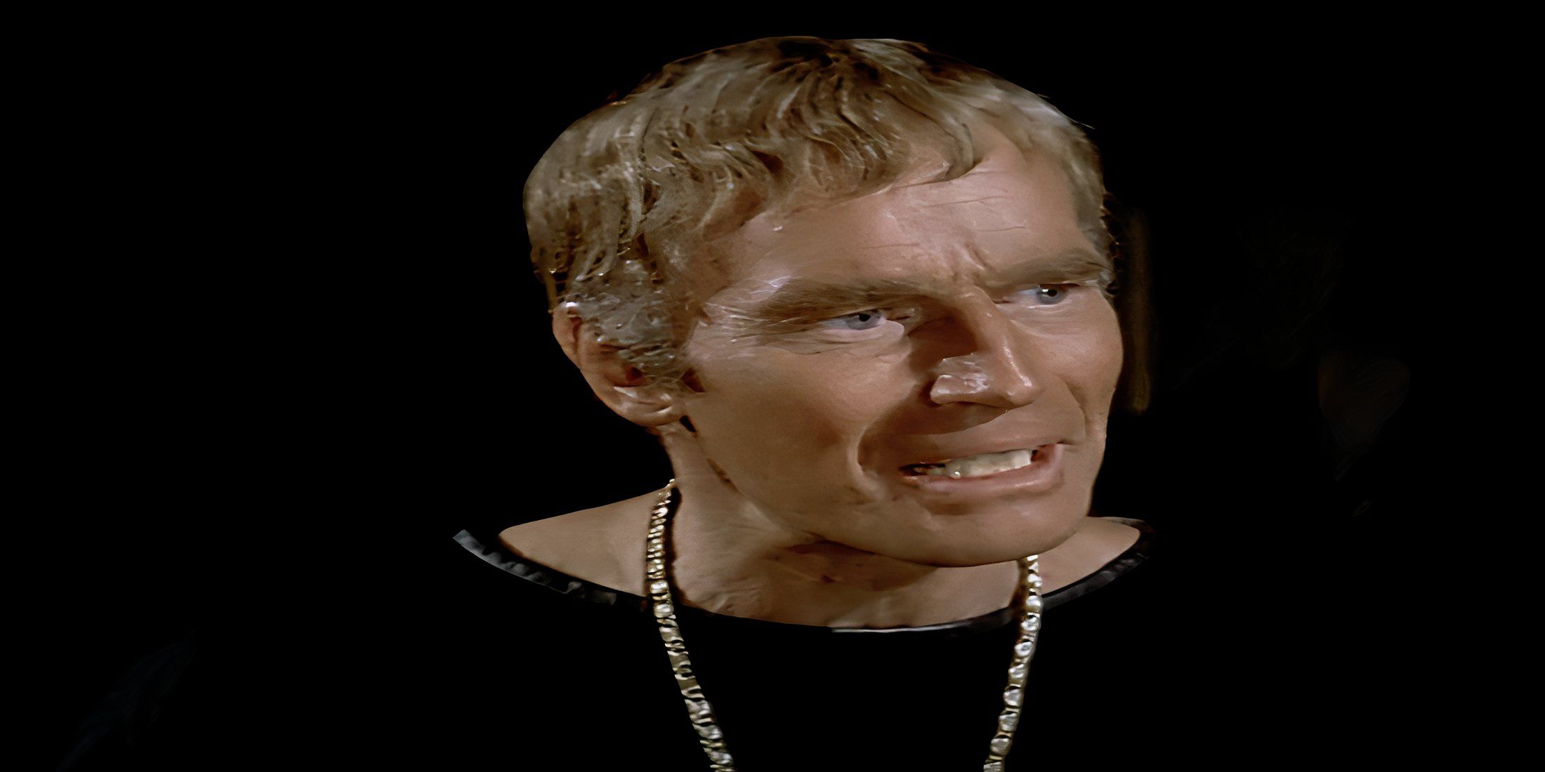 Charlton Heston yelling in Antony and Cleopatra (1972)
