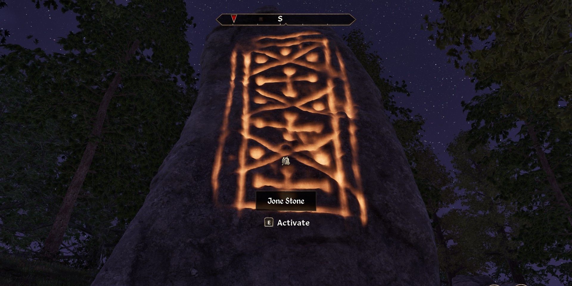 Close up of Jone Heaven Stone in Oblivion Remastered