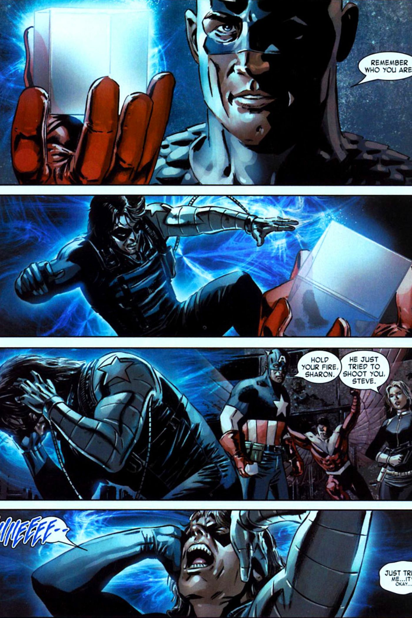 Bucky rompe il controllo del Winter Soldier