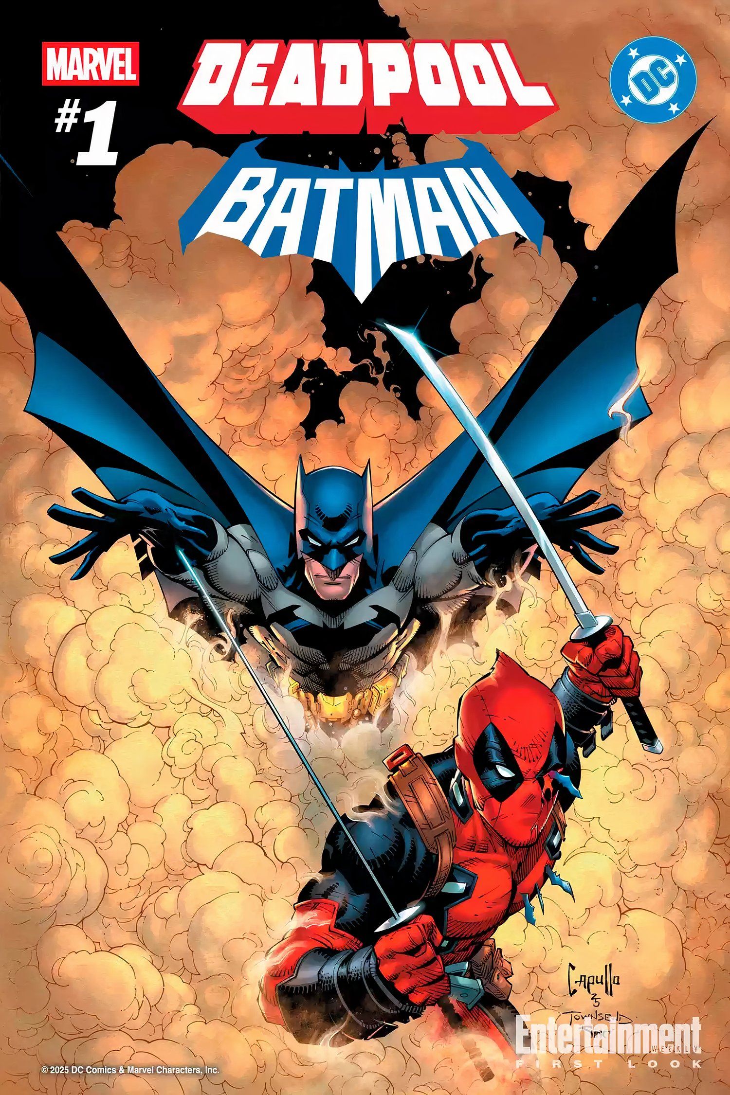 Copertina del volume Deadpool Batman