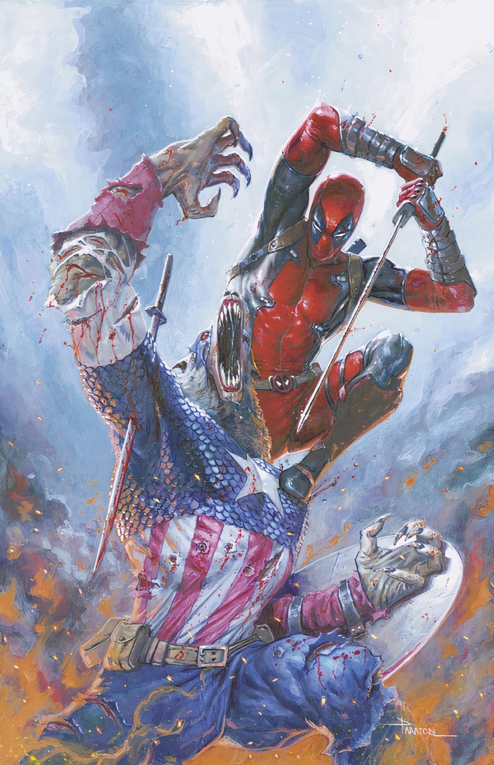Deadpool mata al Universo Marvel una última vez #3 Capitán América