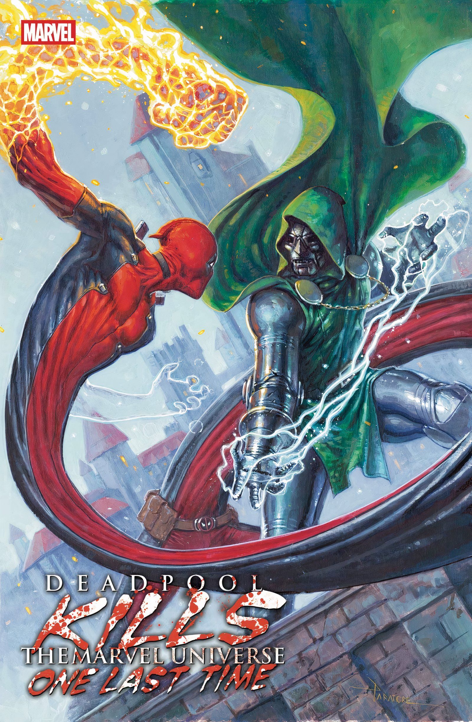 Deadpool mata al Universo Marvel una última vez #4 portada principal