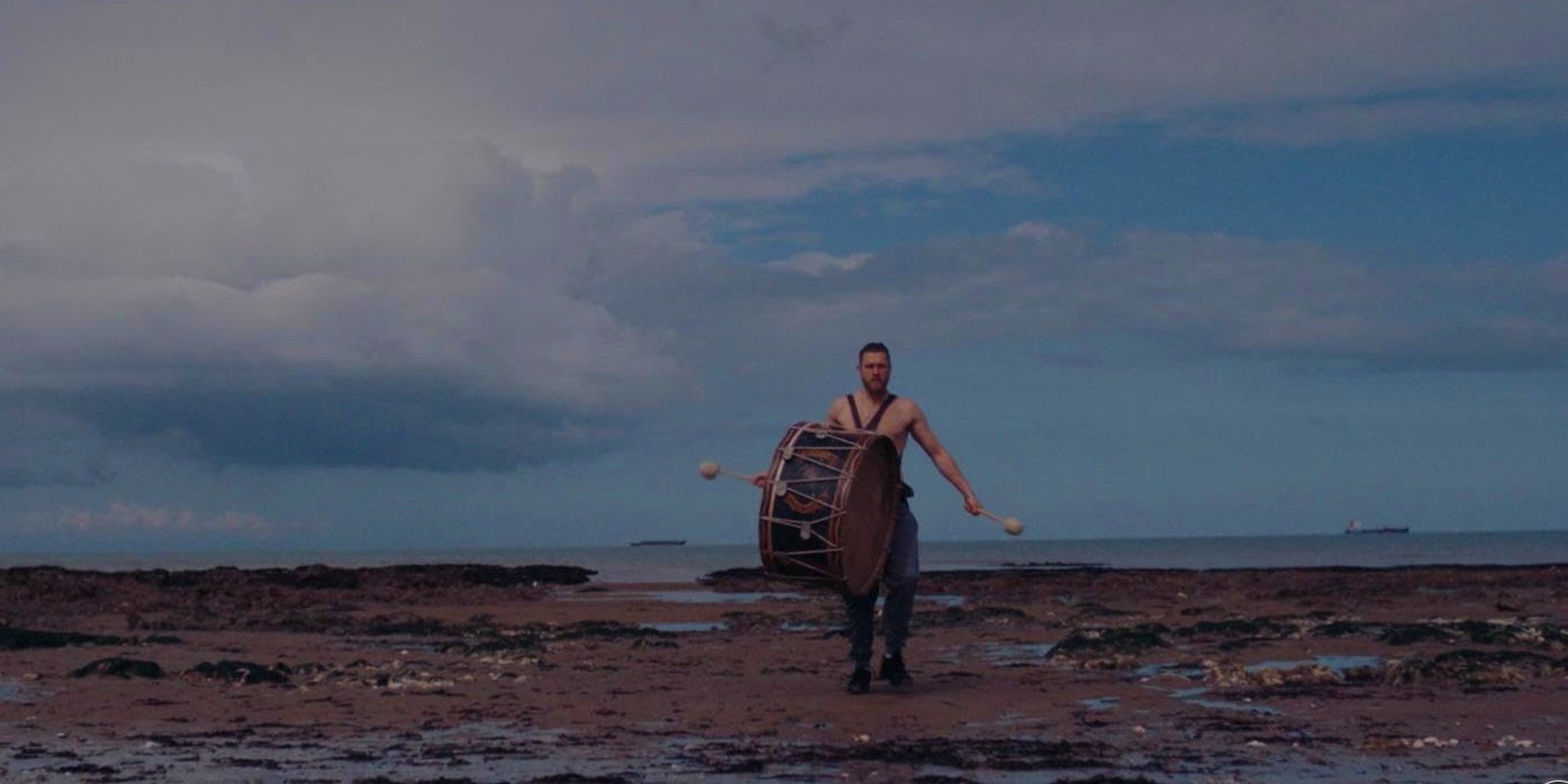 Deano in Restless with a drum 