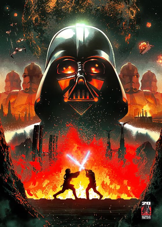 Displate Revenge Of The Sith Poster