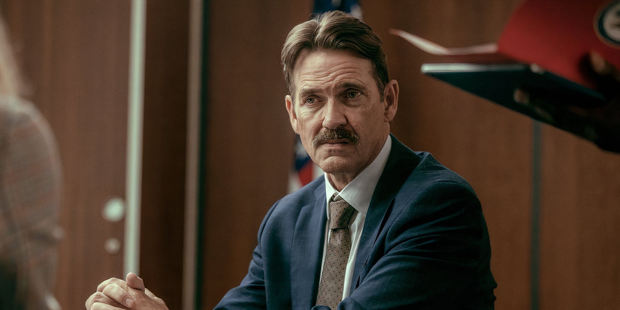Dougray Scott as Erik Kynch in Exterritorial
