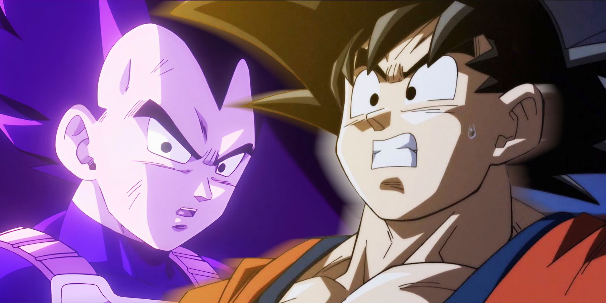 dragon-ball-goku-and-vegeta-looking-scared Dragon Ball Super acabou de lançar um presente surpresa e configura perfeitamente o retorno do mangá