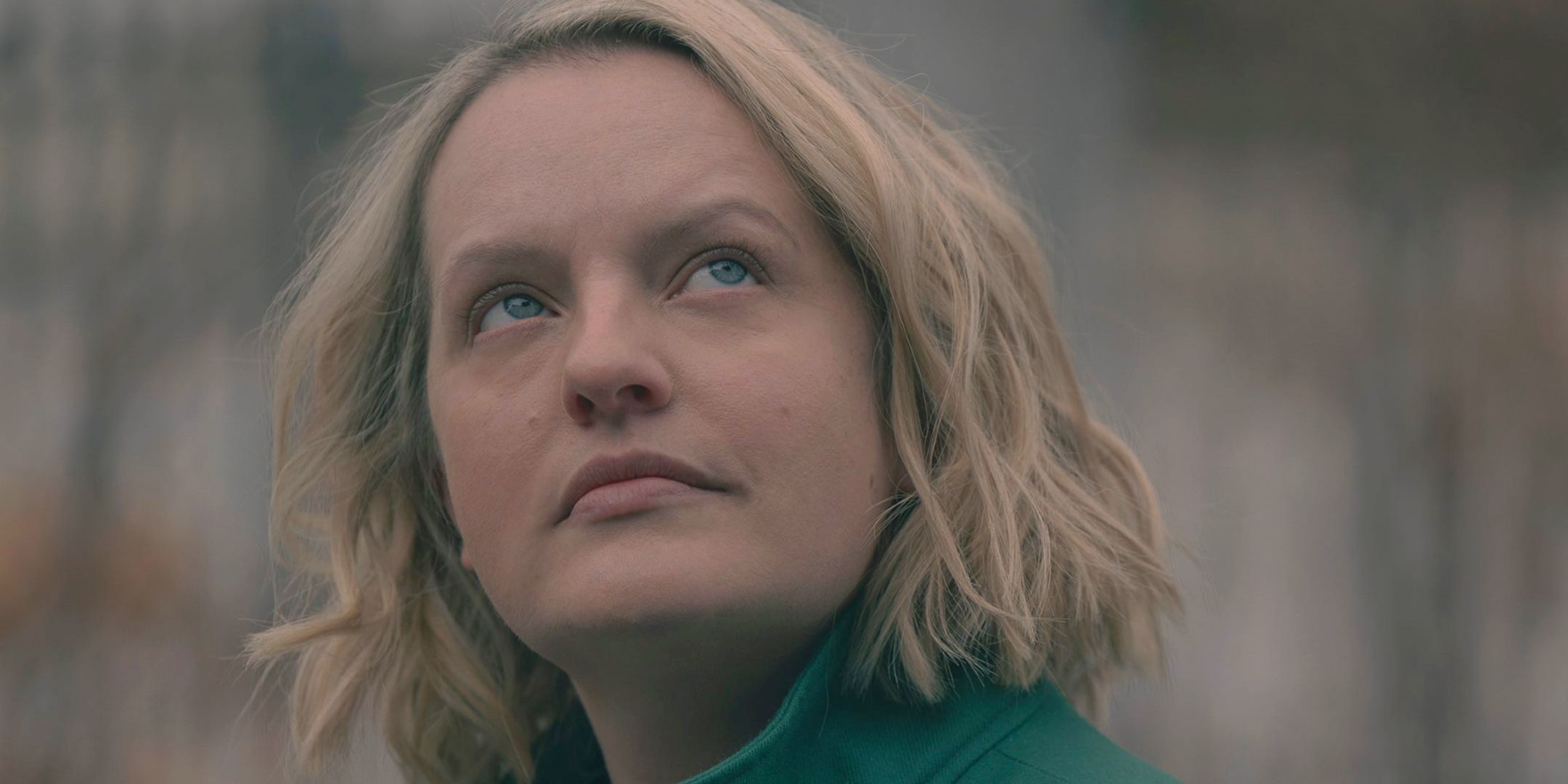 Elisabeth Moss as June in The Handmaid's Tale series finale