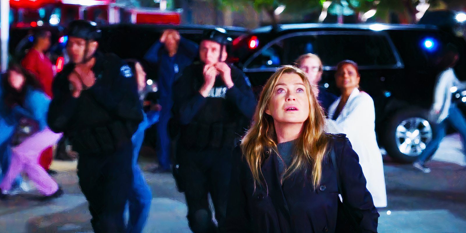 Ellen Pompeo as Meredith Grey in Grey's Anatomy season 21 episode 18