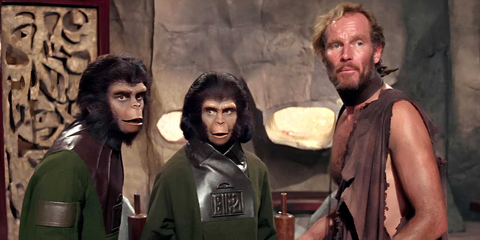 Charlton Heston in Planet of the Apes (1968)