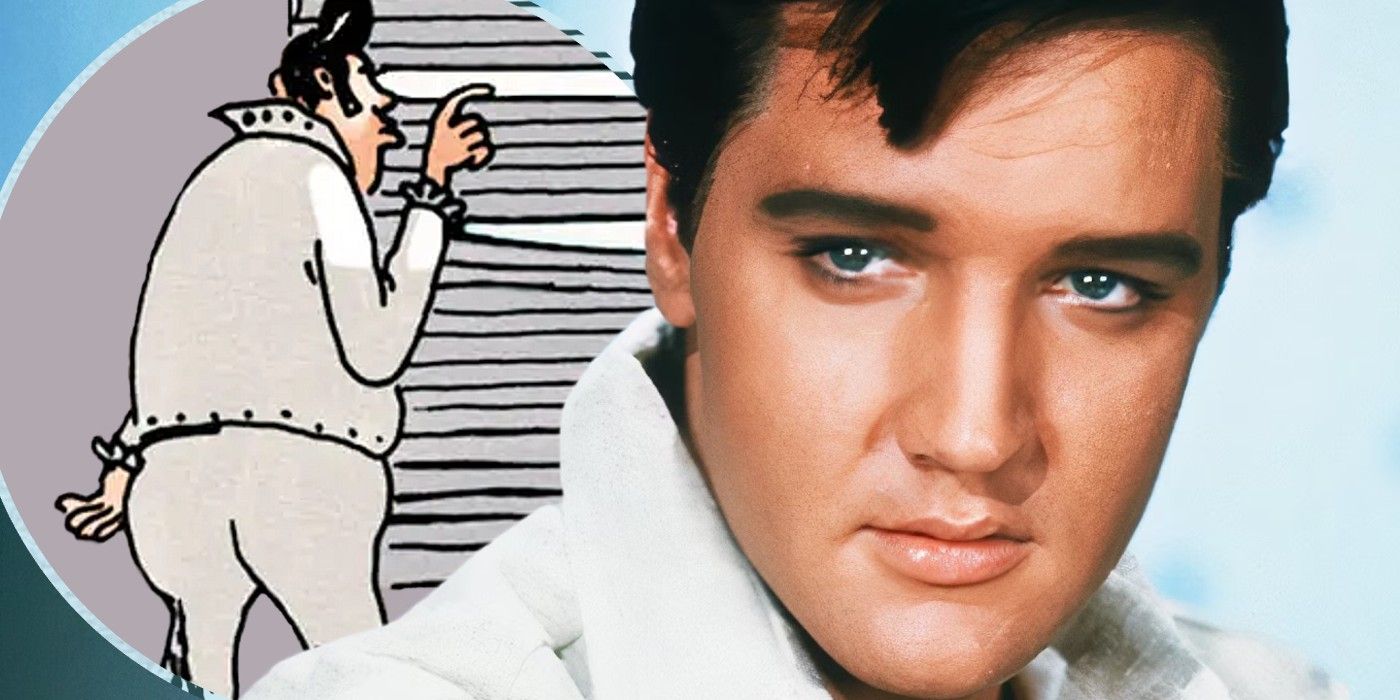 far side art of elvis presley