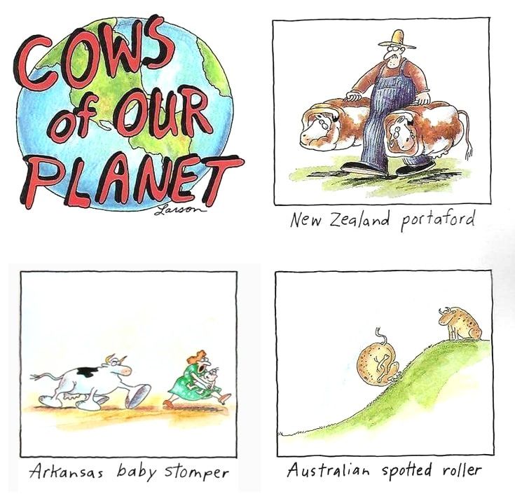 FAR SIDE COWS OF OUR PLANET 2