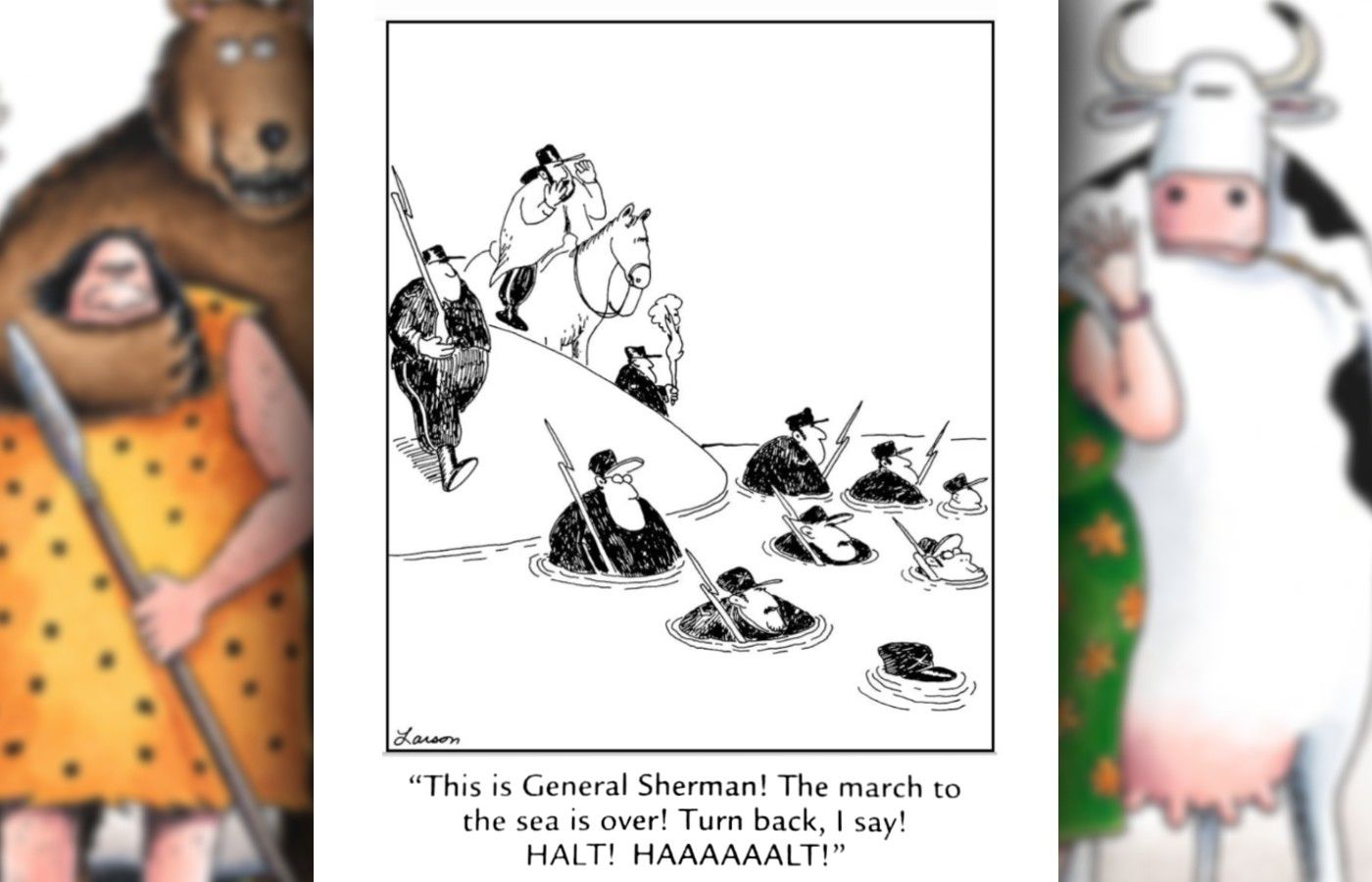 far side general sherman comic