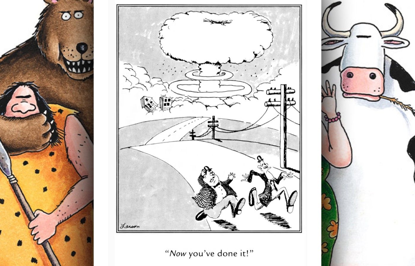 far side laurel and hardy comic