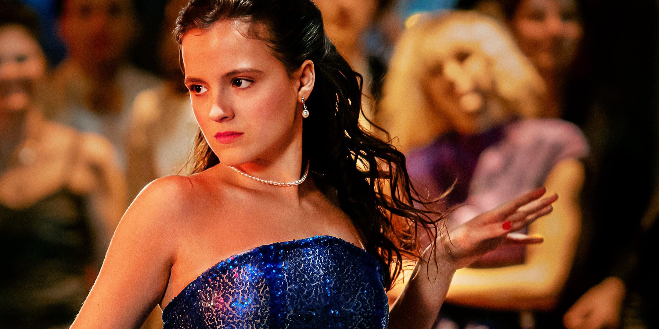 Tiffany dances at prom in Fear Street: Prom Queen