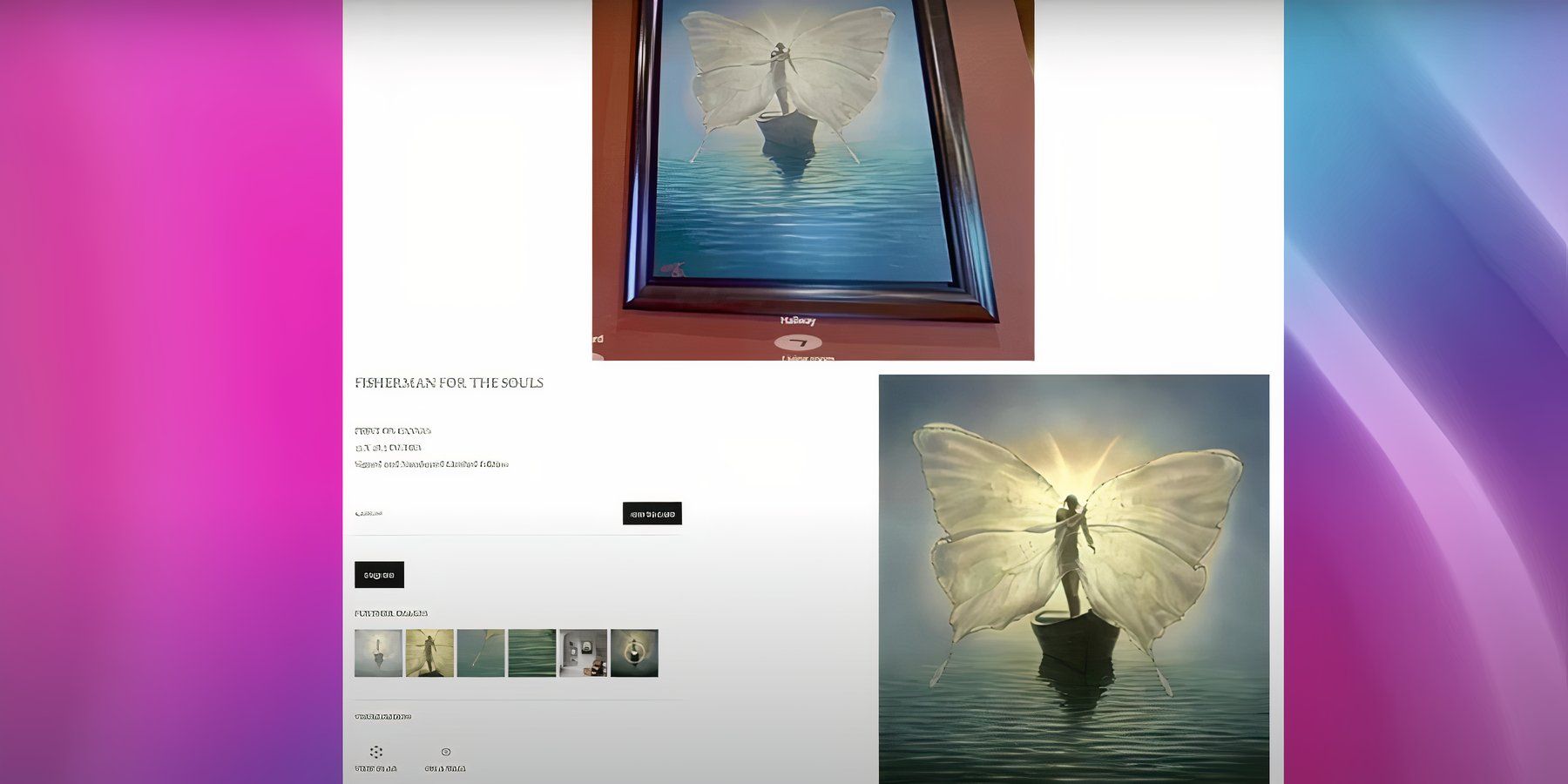 fisherman for the souls painting owned by robyn brown of sister wives