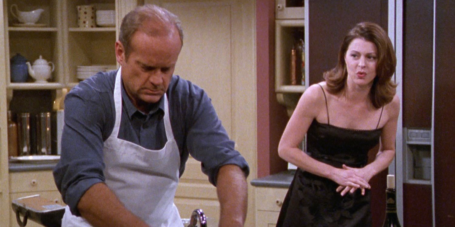 Frasier e Daphne cozinham em Frasier