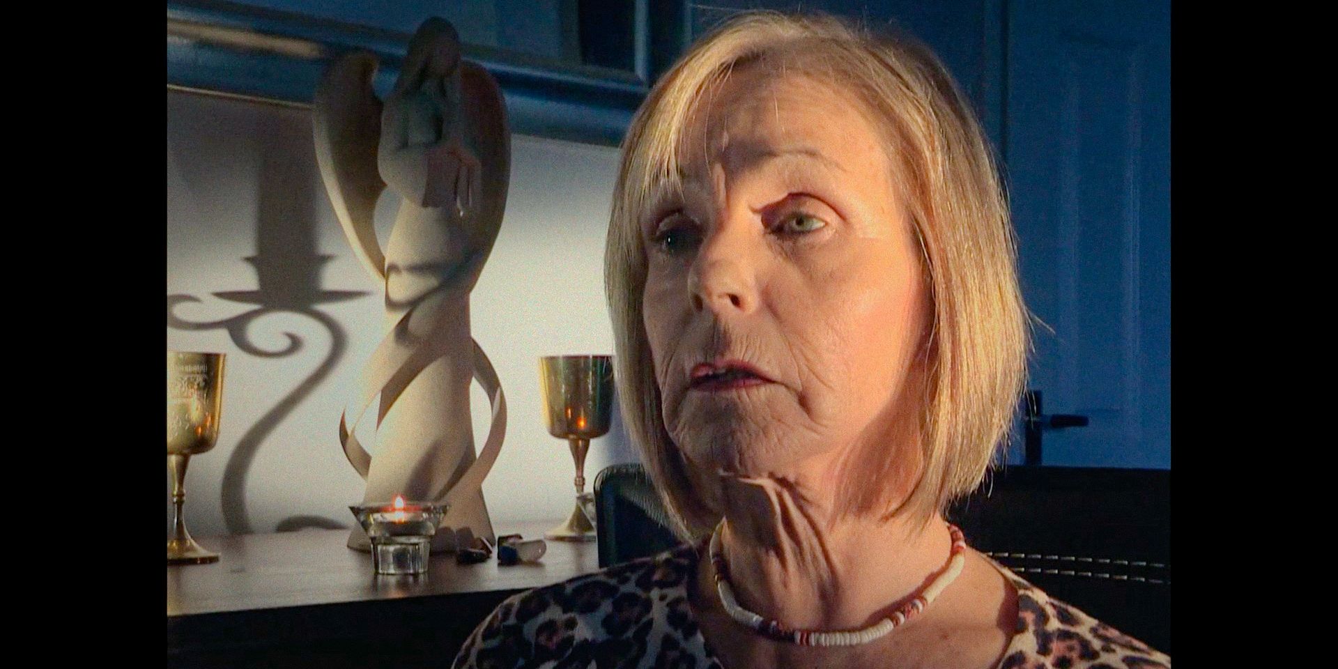 Video of an interview in the past in Fred and Rose West- A British Horror Story Limited Series Season 1 Ep 2