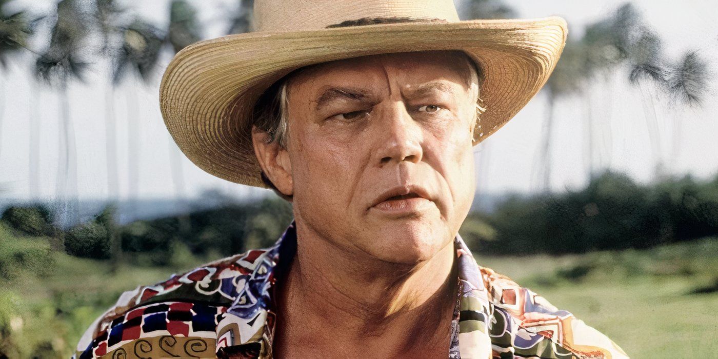 Jack Wade looks on with a confused expression in GoldenEye