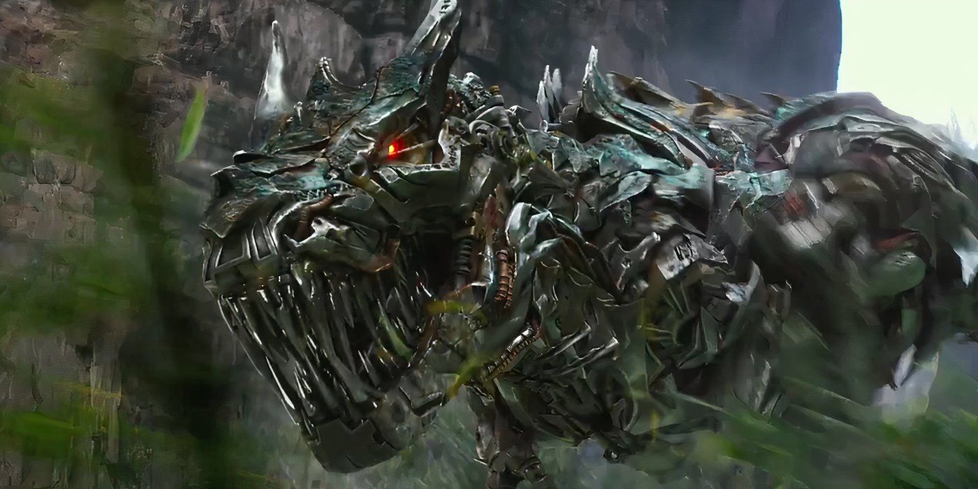 Grimlock in T-Rex form in Transformers: Age of Extinction