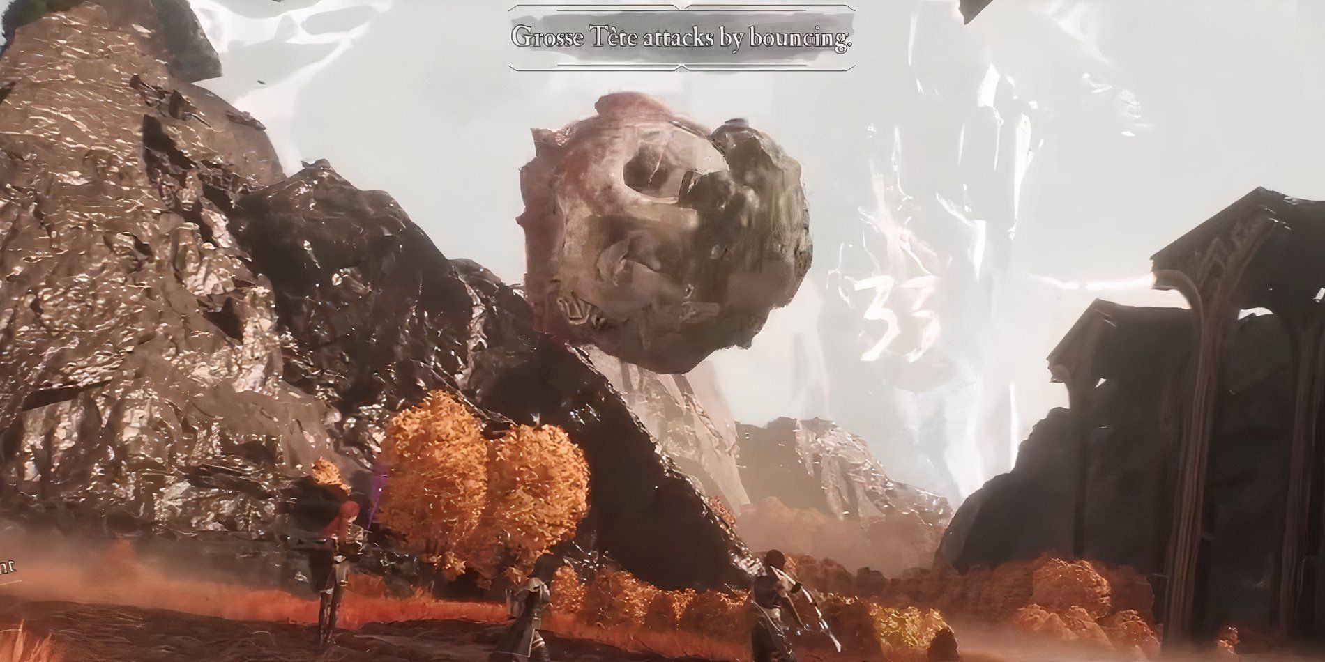 Gross tete bouncing