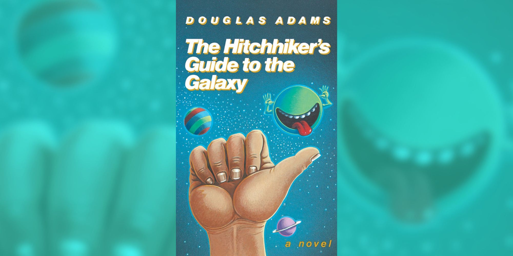 Cover of Douglas Adams The Hitchhiker's Guide to the Galaxy