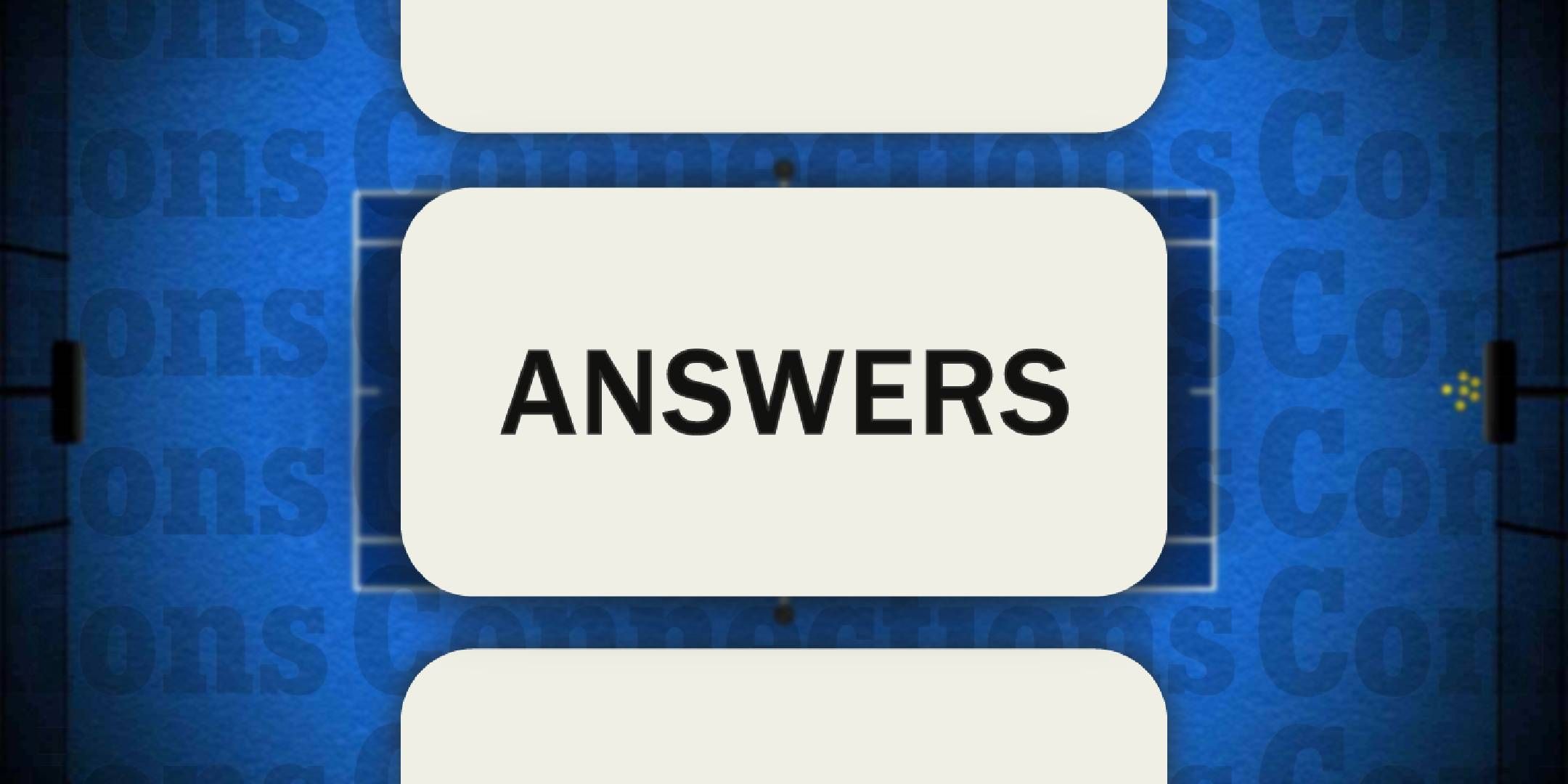 Today's Connections Hints & Answers For May 6, 2025 (Puzzle #695) Answers image