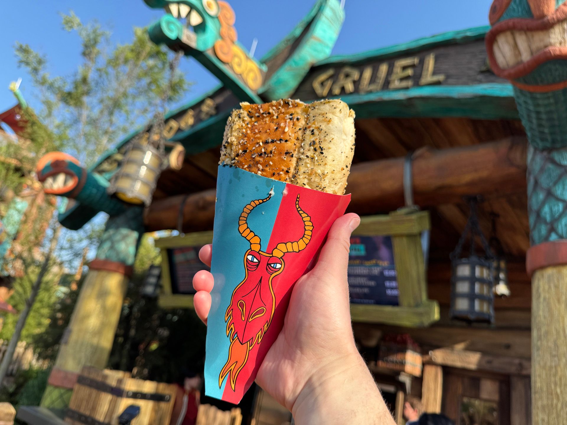 How to Train Your Dragon Isle of Berk Epic Universe Class Mac and Cheese cone
