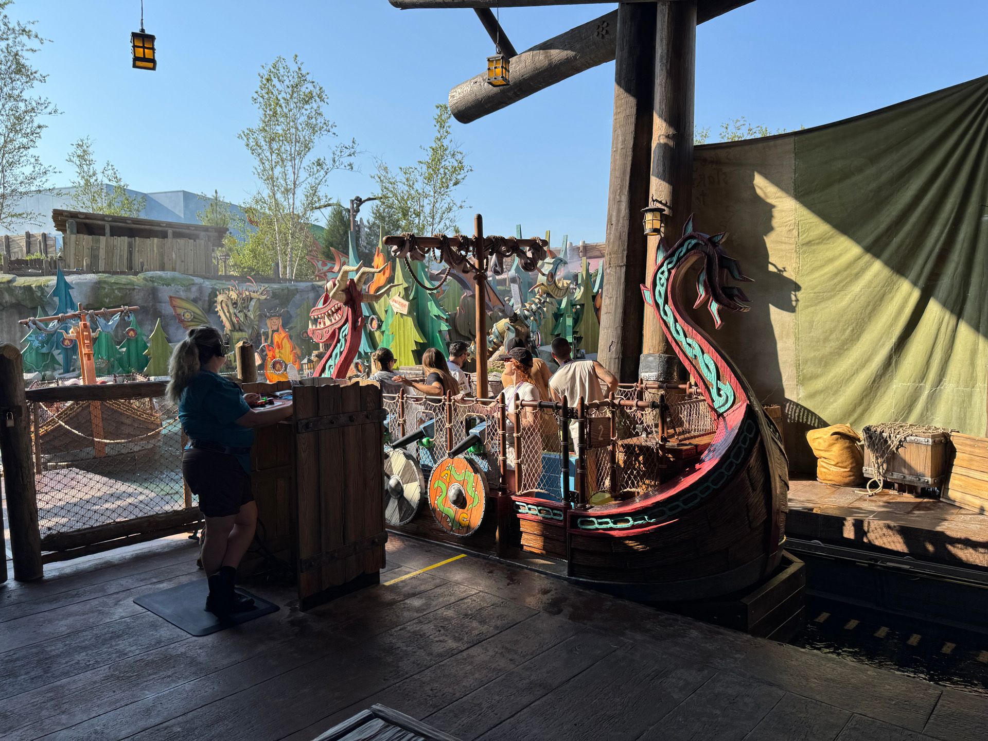 How to Train Your Dragon Isle of Berk Epic Universe Fyre Drill Boat