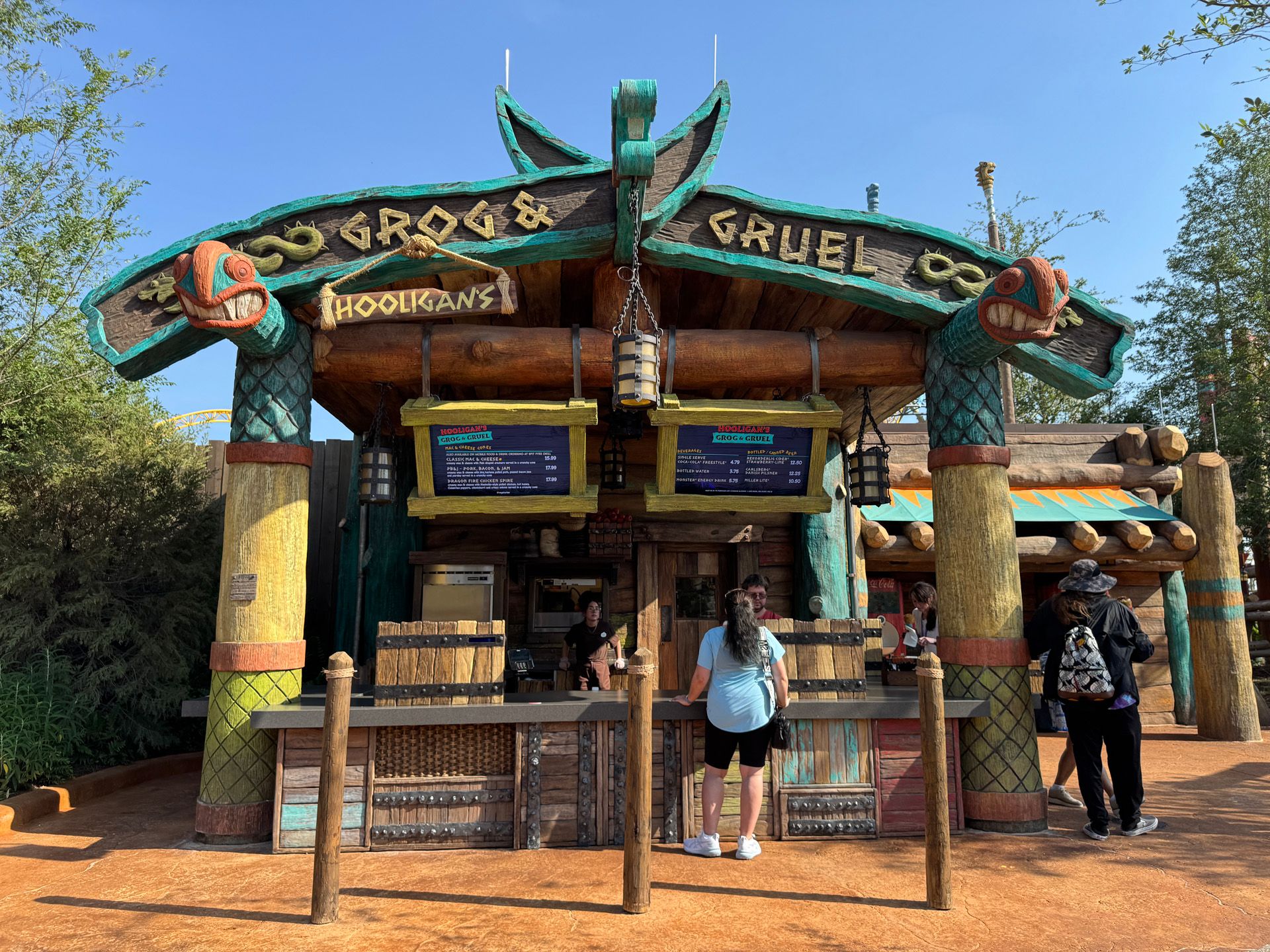 How to Train Your Dragon Isle of Berk Epic Universe Grog and Gruel Food Stand