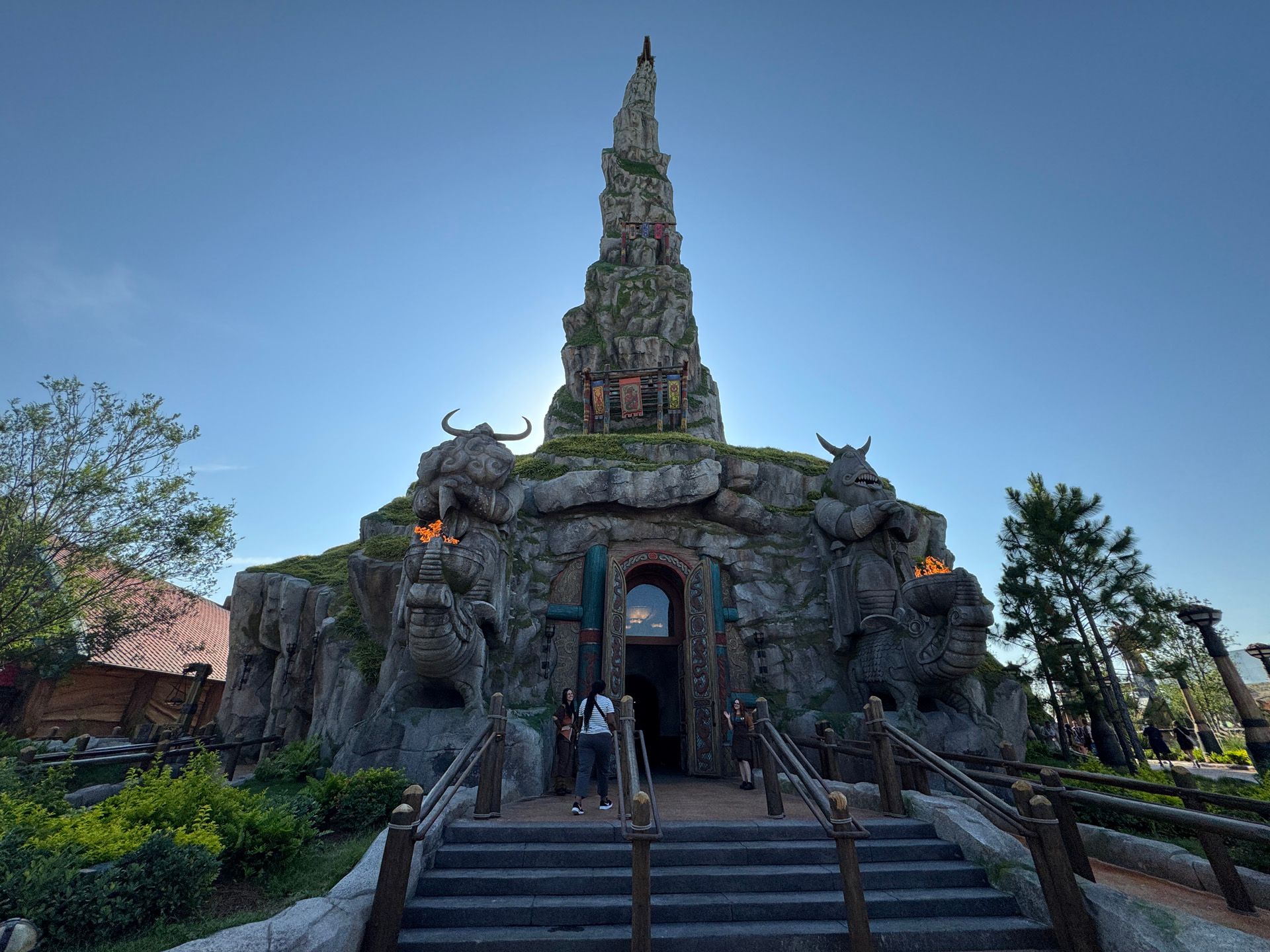 How to Train Your Dragon Isle of Berk Epic Universe Mead Hall Entrance