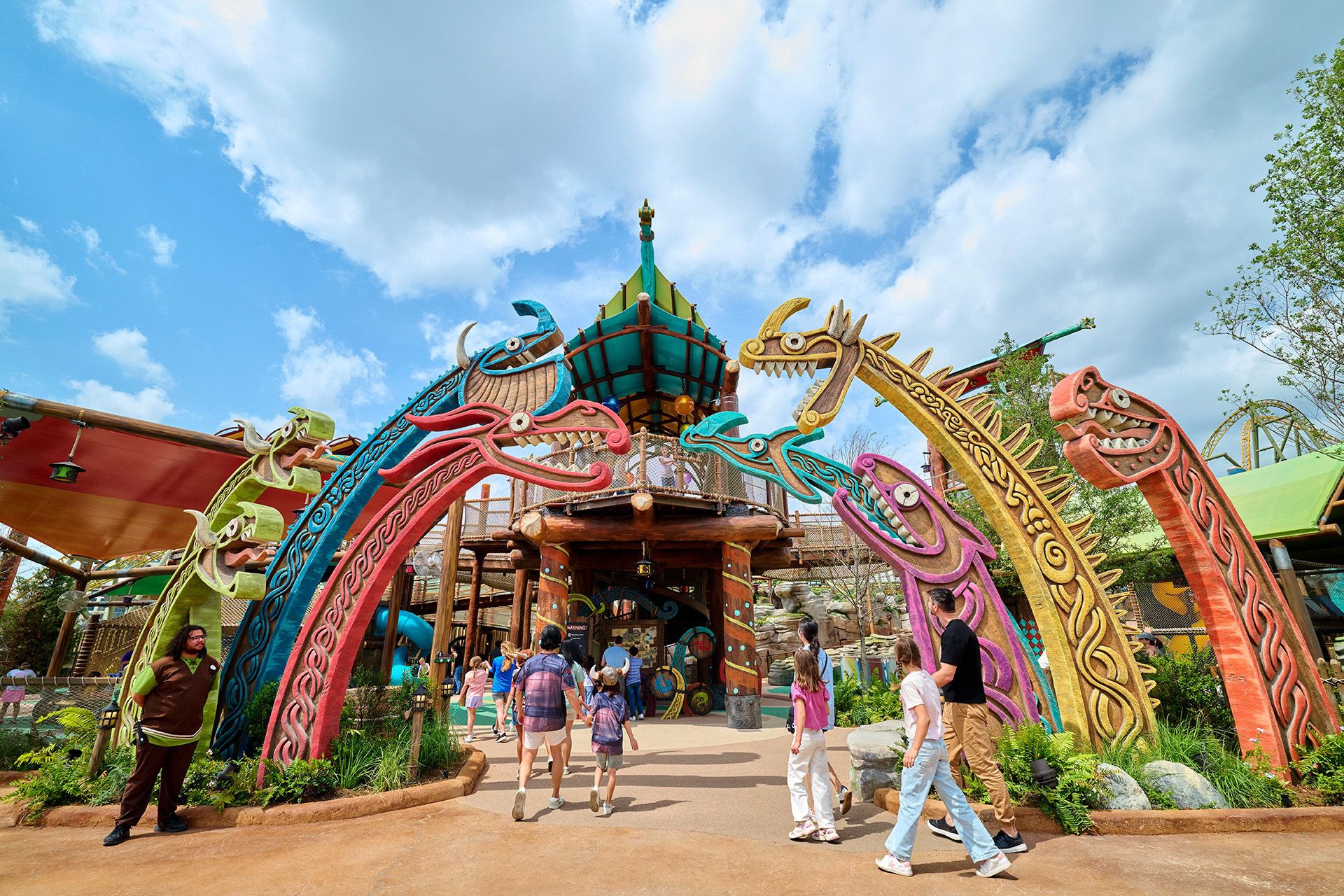 How to Train Your Dragon Isle of Berk Epic Universe Playground