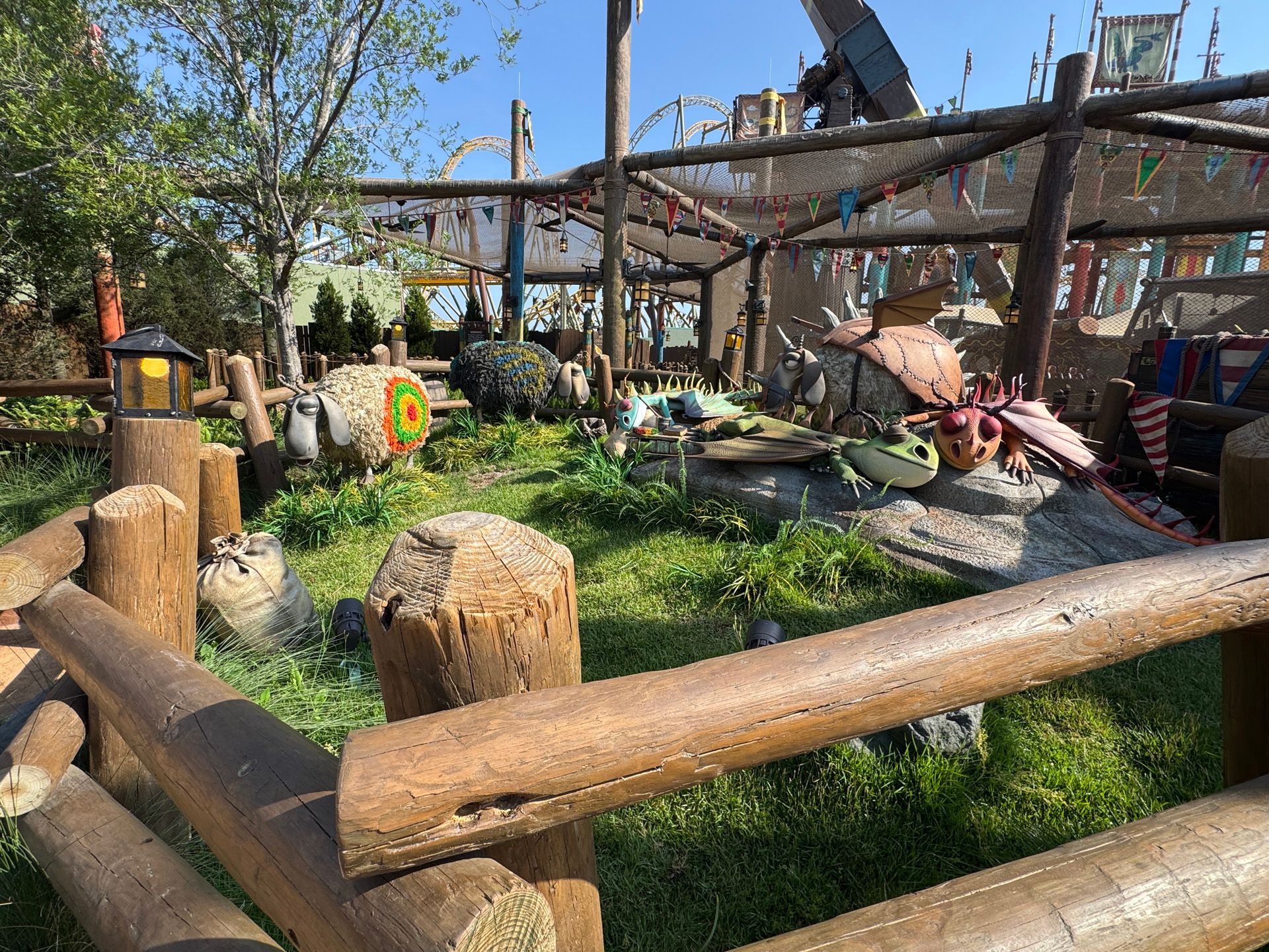 How to Train Your Dragon Isle of Berk Epic Universe Sheep