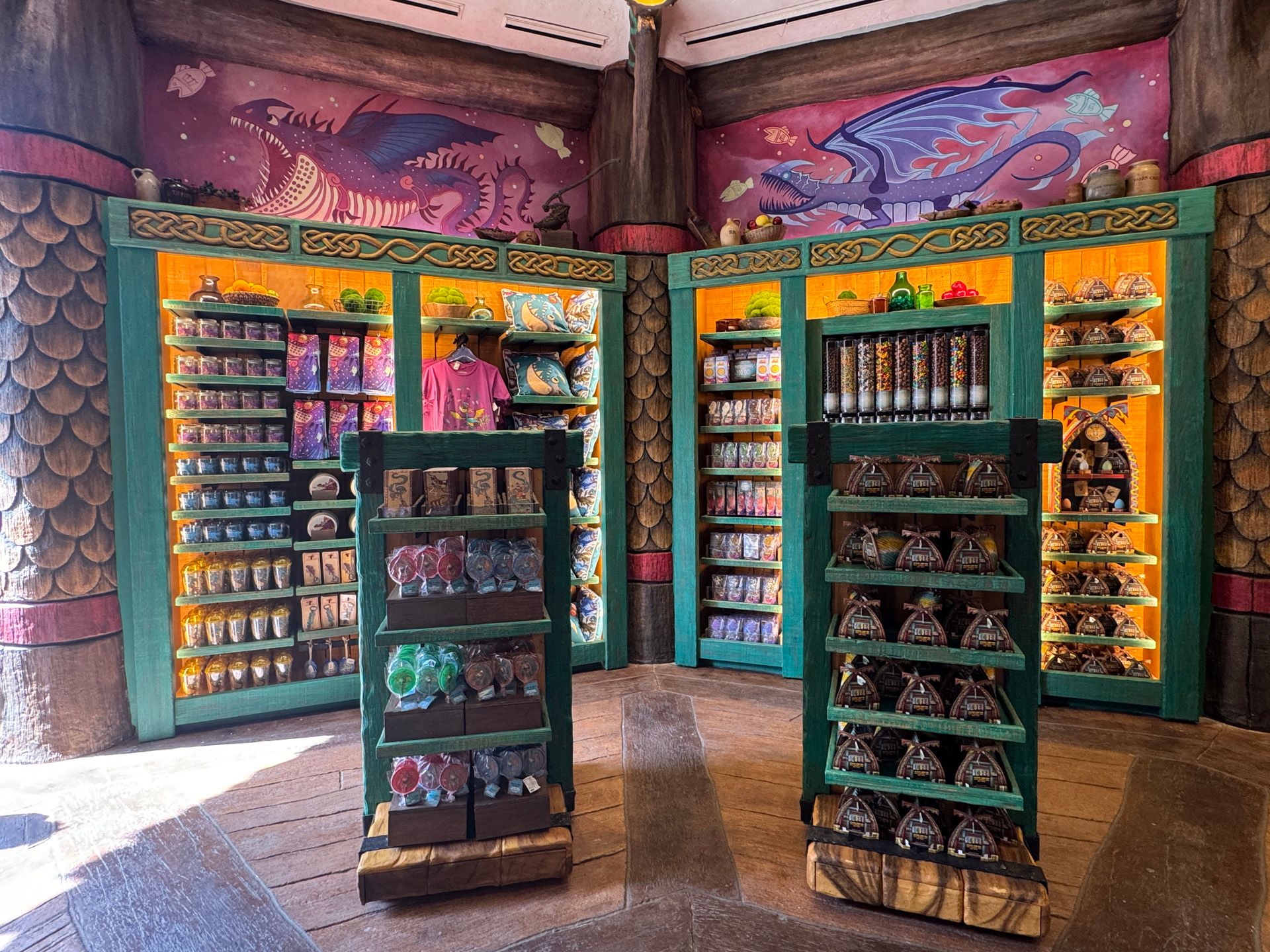 How to Train Your Dragon Isle of Berk Epic Universe Treats Interior