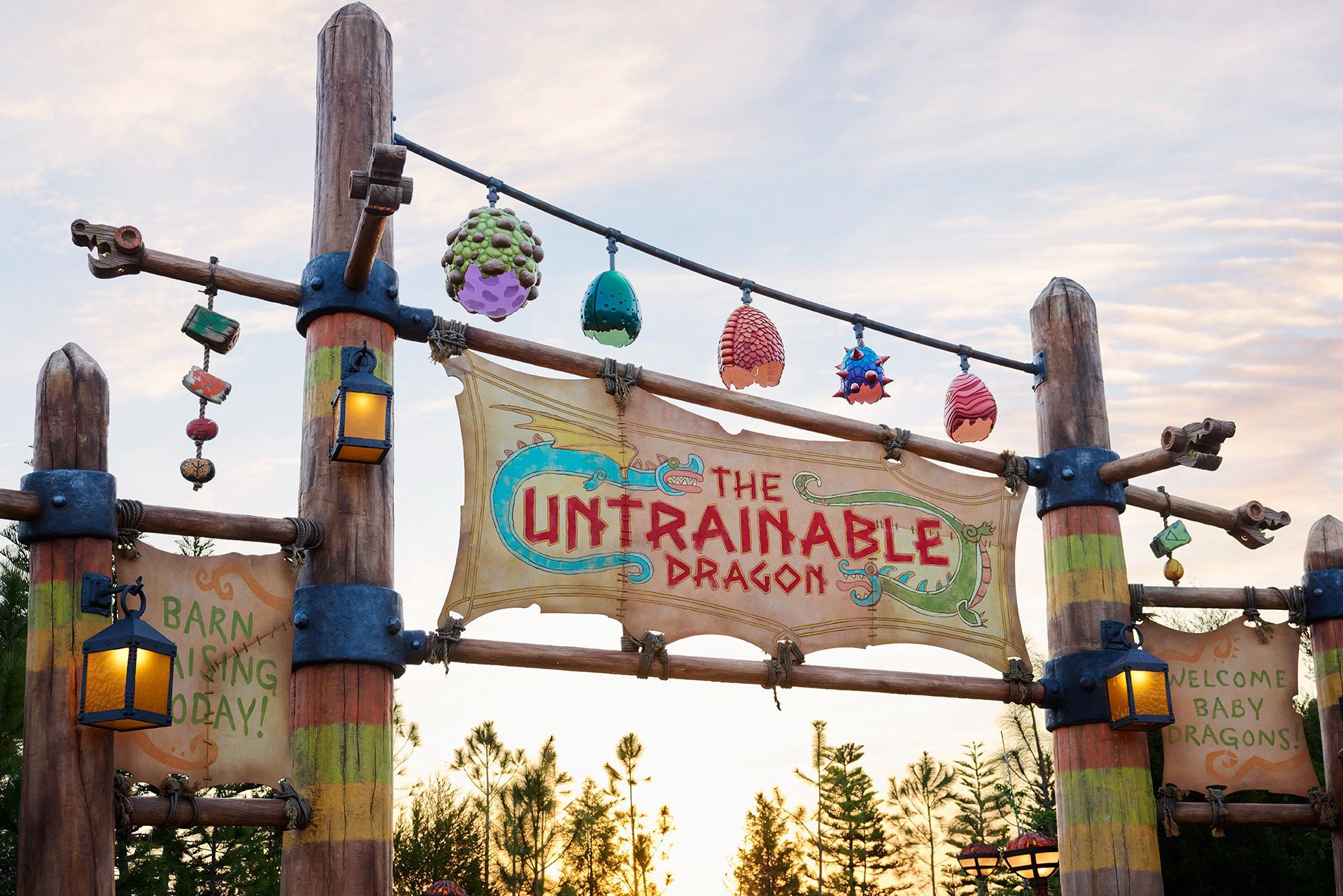 How to Train Your Dragon Isle of Berk Epic Universe Untrainable Dragon