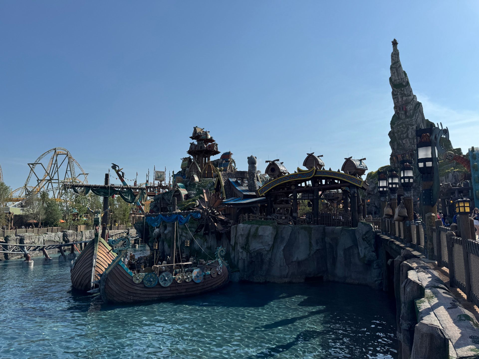 How to Train Your Dragon Isle of Berk Epic Universe Viking Ship