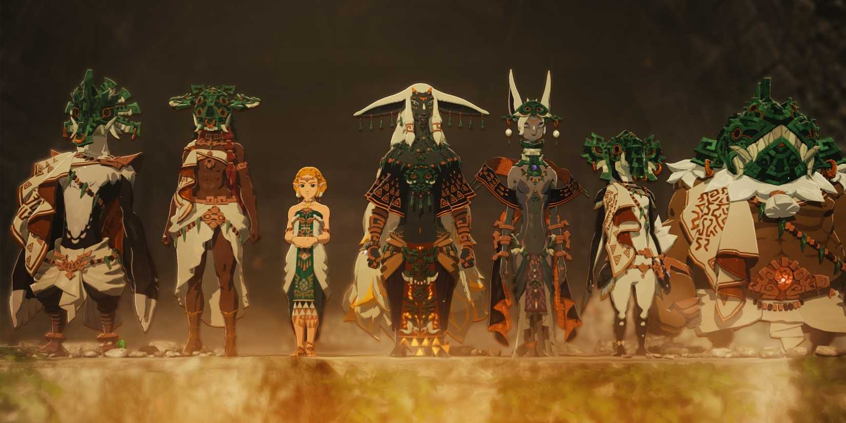 Hyrule Warriors Age of Imprisonment Zelda with sages
