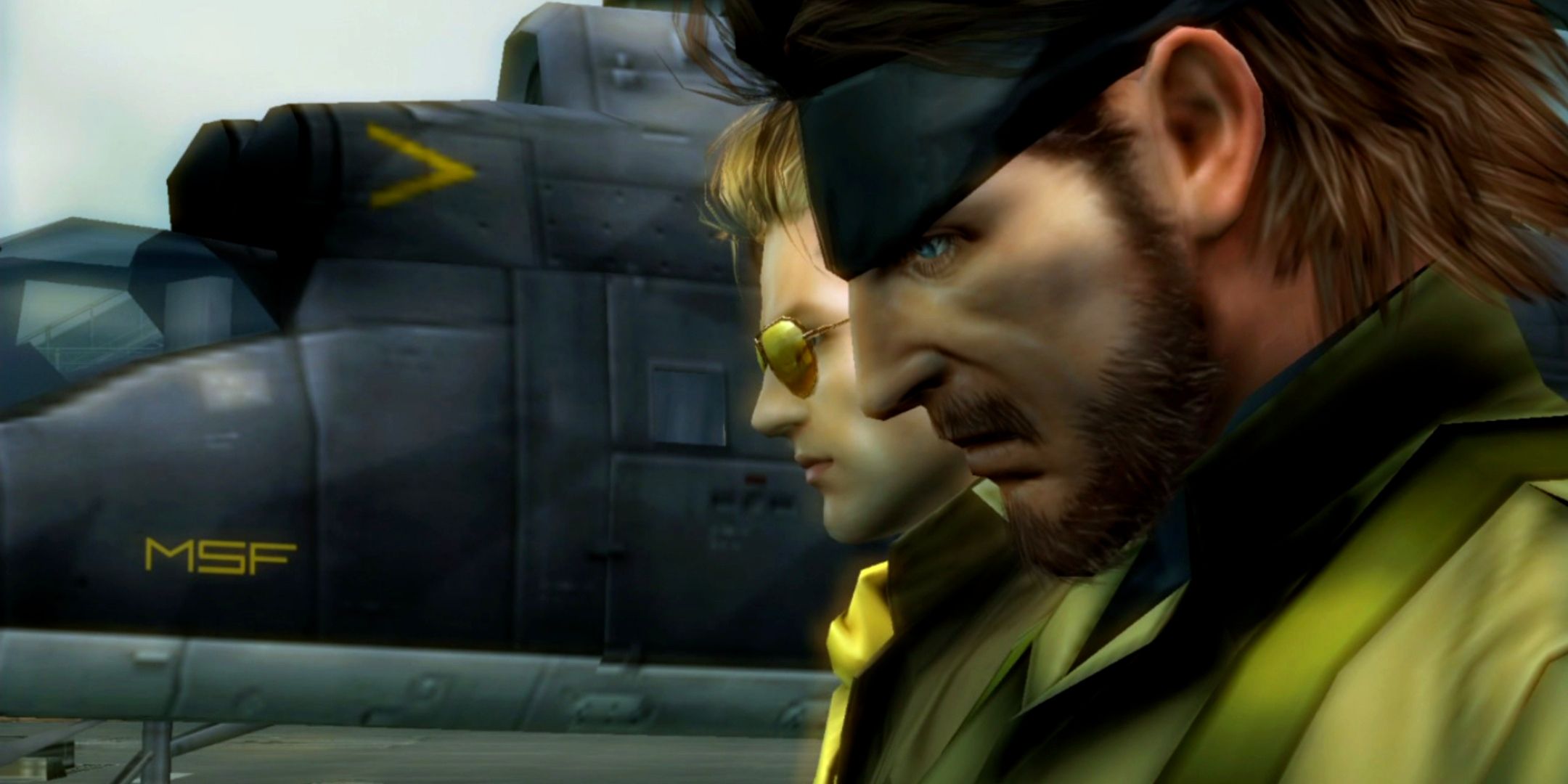 Snake and Kaz from Metal Gear Solid: Peace Walker.