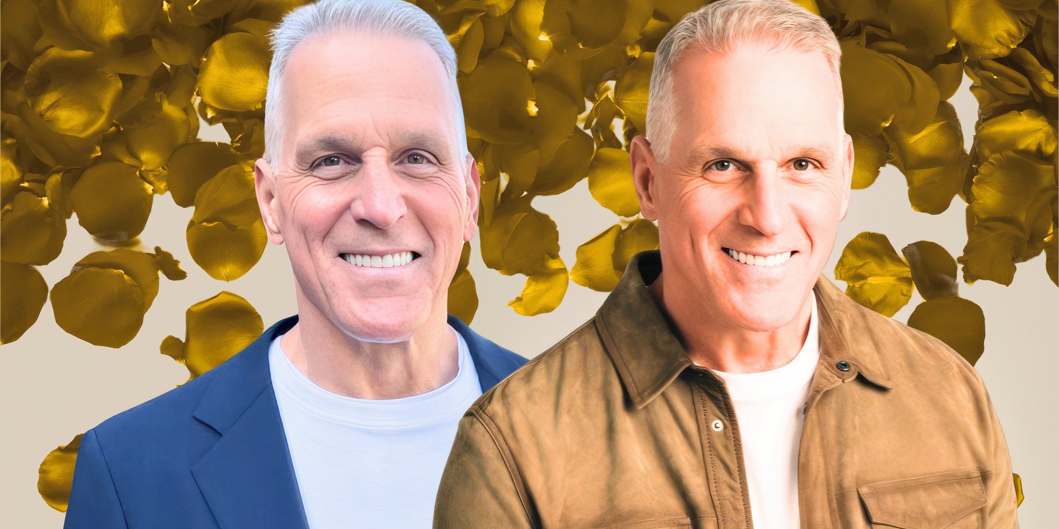 montage of The Golden Bachelor Season 2's Mel Owens