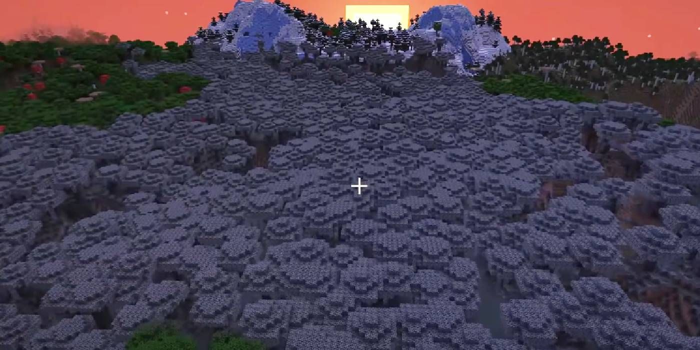 Minecraft Sunset Pale Corruption Pocket Edition world seed