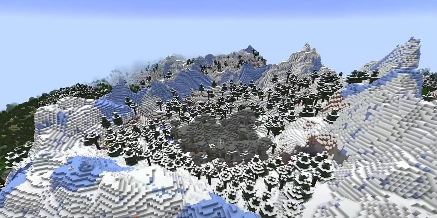 Minecraft Pocket Edition Cold and Dark Lands world seed