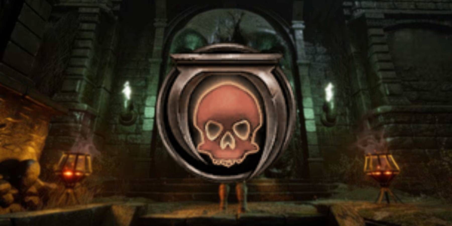 Oblivion Remastered Summon Skeleton Conjuration spell symbol
