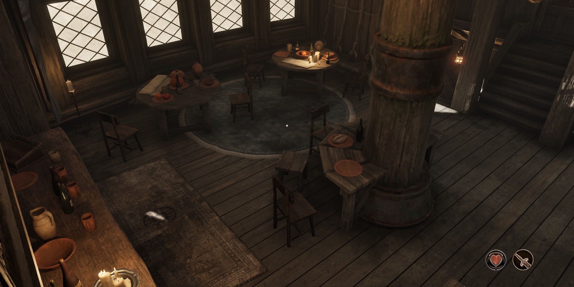 Inside the Bloated Float inn in Oblivion Remastered