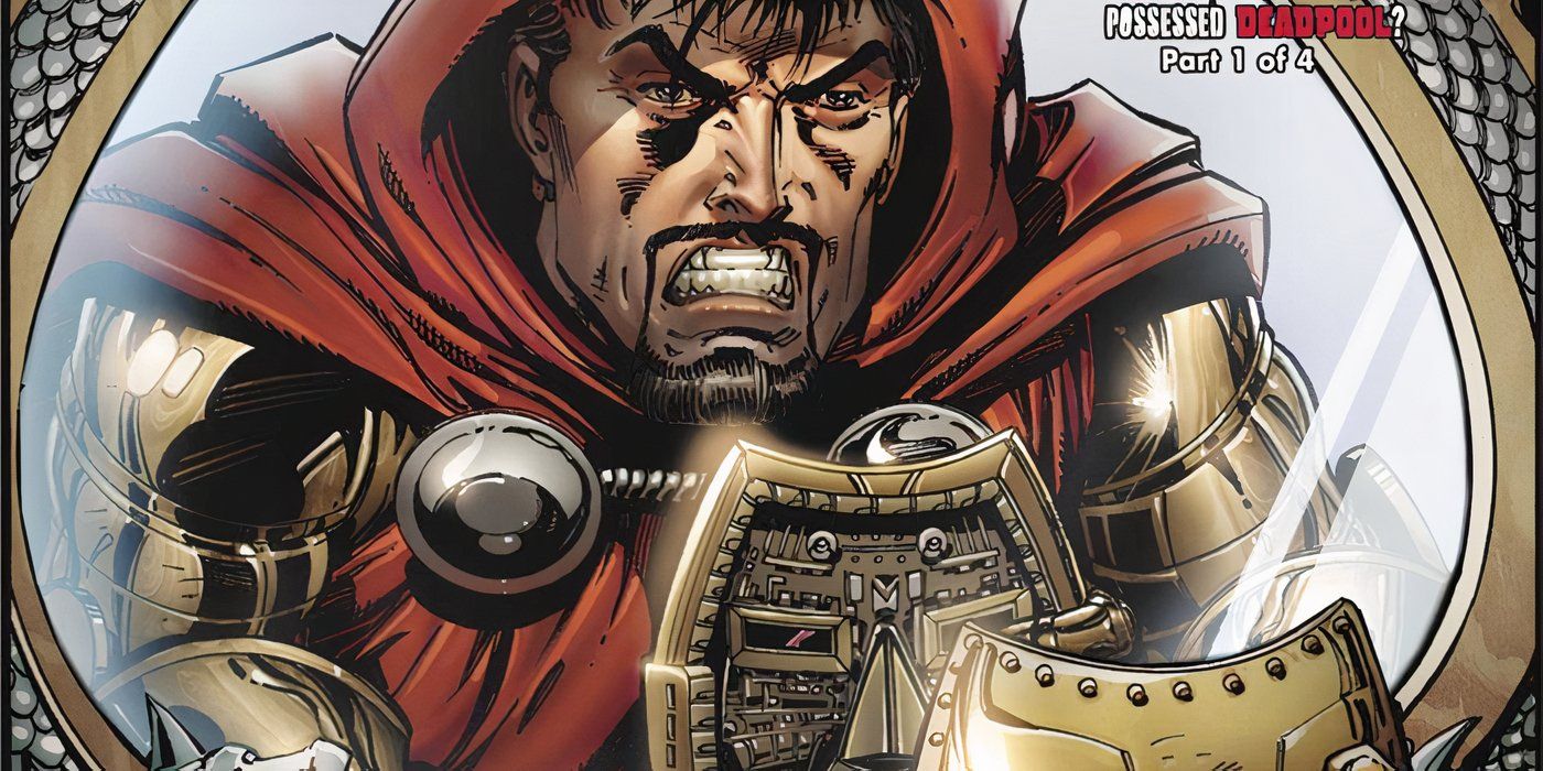 Iron Man looks in the mirror in What If Iron Man Demon In An Armor cover